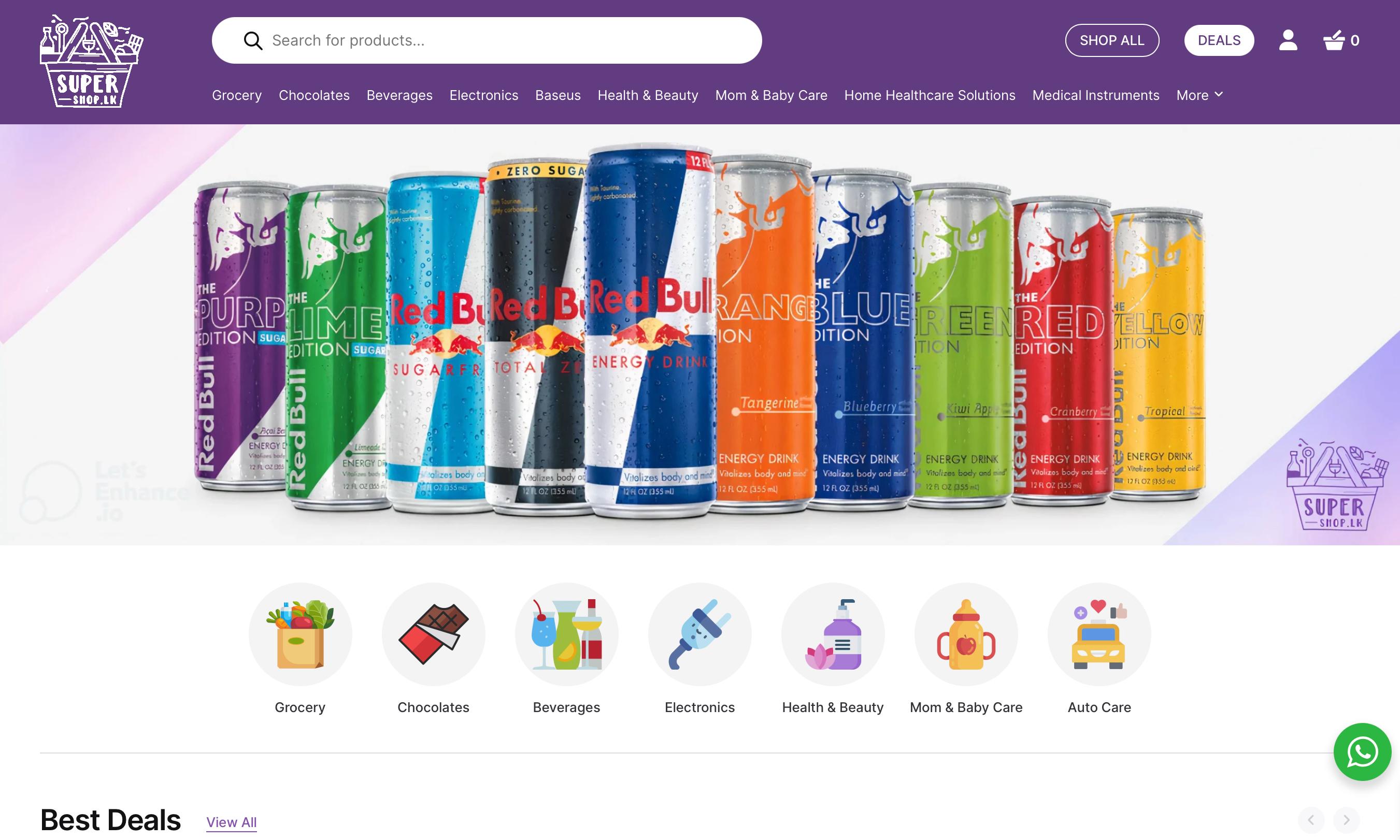 Supershop.lk E-Commerce Platform